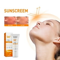 UV възстановяване на овлажнител за стареене на лице за жени за жени с широкоспектър SPF 90, слънцезащитен крем, без масло, не мазен