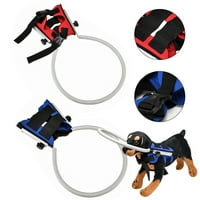 Регулируеми слепи кучета ореоли Износоустойчив Полиестерен колан водещ устройство пръстен за незрящи домашни любимци