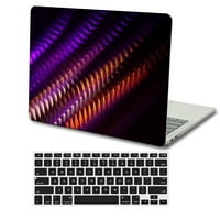 Kaishek Hard Case Shell Cover само съвместим MacBook Pro 15 С дисплей на ретината без докосване без CD-ROM, няма USB-C + Black Keyboard Cover Model: картина A 0732