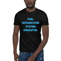 Тениска на памучна тениска на синя система за разпределение на гориво с неопределени подаръци