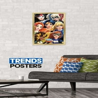 Комикс ТВ-ДиСи супергерой момичета - Групов плакат за стена, 14.725 22.375
