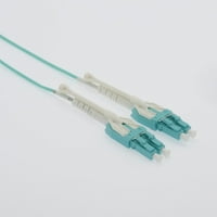 Uniboot LC UPC-LC UPC OM Multimoide Duple Aqua Fiber Optic Patch Cable с издърпване на гной, опаковка