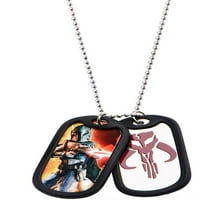 Star Wars Boba Fett 22 Double Dog Tags