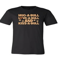 Тениска за прегръдка, битка, любов-а-бит и целувка