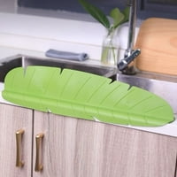 Water Splash Guard Dish Dish Washing Board за кухненски остров Закрепена чиния зелено
