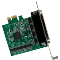 Startech PEX8S 8-порт UART Мултинен сериен адаптер- PCI Express- DB- мъжки RS-сериал чрез кабел- приставка