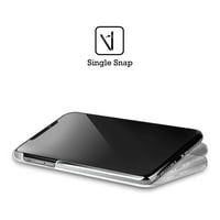 Дизайн на главни случаи Официално лицензирани фъстъци полувреме и се смее Snoopy Geometric Hard Back Case, съвместим с Apple iPhone 11