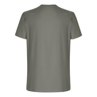 Бинер Мъже лятна тениска около врата популярни 3д цифров флаг печат Пуловер фитнес спортни шорти ръкави тениска блуза