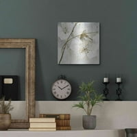 Luxe Metal Art 'Elegance II Greige' от Albena Hristova, Metal Wall Art, 12 x12