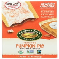 Природата Patch Pumpkin Pie Frosted Toaster Pastries, барове