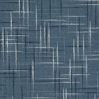Еклипс Джемини линейни шарени затъмнени втулки горен прозорец панел, Тъмно синьо, 50х95