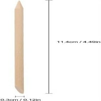Инструмент за нокти - арт арт дървени пръчици дървени кожички за отстраняване на маникюр маникюр педикюр