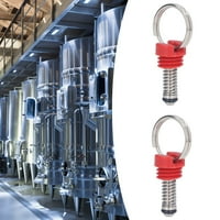Клапани за облекчаване на налягането, облекчаване на клапана на налягането на бурето широко приложение лесно освобождаваща се пластмаса от неръждаема стомана за червено