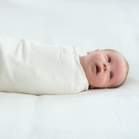 Halo® Sleepsack® Swaddle, Micro Fleece, Cream, Inben, Unisex, Small, 3- месеца