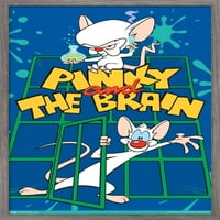 Пинки И Мозъчният Ключ Арт Плакат За Стена, 22.375 34