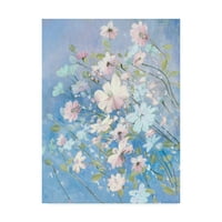 Изящно изкуство „Пролетна сутрин в синьо“ платно изкуство от студио за лицензиране на изкуството