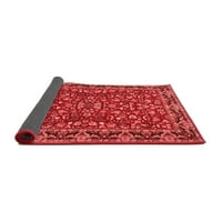 Ahgly Company Indoor Square Persian Red Traditional Area Rugs, 3 'квадрат