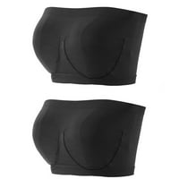 Zunfeo Bras for Women Pack- Bandeau Beauty Back Trendy Sexy Bralette Wire Безплатно бельо черно xxl