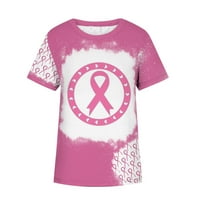 Фенсинг рак на гърдата тениска жени Розова Панделка рак тениска рак оцелял ризи каузални Къси ръкави л, КСЛ, КСКСЛ, КСКСЛ