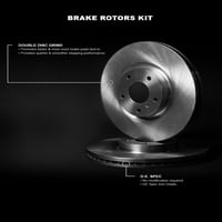 R концепции за предни спирачни ротор комплект