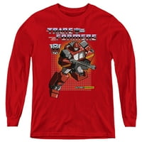 Трансформатори - Ironhide - Младежки риза с дълъг ръкав - X -Large