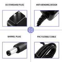-Мас адаптер за променлив преобразувател DC 9V 1A захранване за захранване US Plug 1000MA