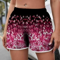 Vivianyo HD шорти панталони за жени Просвещение Женски леки къси панталони Небрежни принти