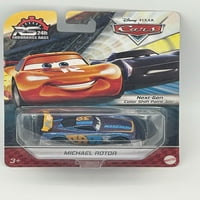Disney Pixar Cars Michael Rotor Rs 24h Състезание за издръжливост от следващо поколение боя за смяна на цветовете
