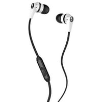 SkullCandy Inkd 2. Слухове с микрофон бял черно бяло