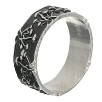 Винтидж готически пръстен гъбен пръстен за рожден ден Коледни бижута Подарък за жени
