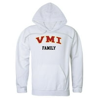 Вирджиния Военен институт Keydets Family Family Hoodie Sweatshirts бяло малки