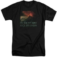 LOR - Walk in Mordor - високо прилепнала риза с къс ръкав - X -Large
