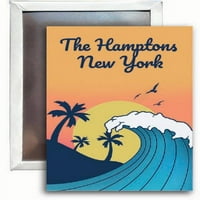 The Hamptons New York Souvenir 2x3 Дизайн на магнит на хладилника