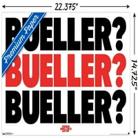 Денят на Ферис Бюлер - Плакат за стена на Bueller, 14.725 22.375