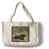 Масачузетс - Черна мечка в гора - Оригинален плакат на LP