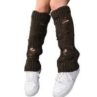 Мъжки дамски унизителни ежедневни чорапи Зимни топли сокчета за крак Корица Домашни чорапи на коляното дебели вълнени панталони Затоплящи се модни меки разтегате