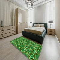 Ahgly Company Indoor Square Marketed Army Green Rugs, 3 'квадрат