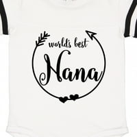 Инктастичен най - добрият подарък на Нана за бебе момиче Боди