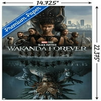 Marvel Black Panther: Wakanda Forever - Плакат за един лист стена, 14.725 22.375