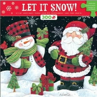 Сеако-нека снежен човек и Дядо Коледа - пъзел