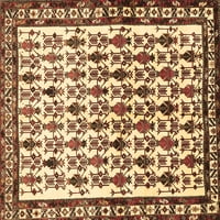 Ahgly Company Indoor Rectangle Персийски кафяви традиционни килими, 2 '5'