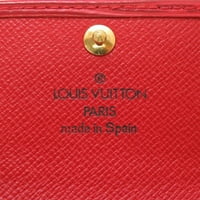 Удостоверено използван Louis Vuitton EPI Multice M6382E Червен последователен ключов случай