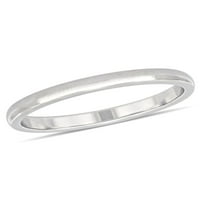 10к Бяло злато Дамски сватбен пръстен