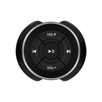 Безжичен Bluetooth медиен бутон Дистанционно управление на волана Дистанционно управление Мултимедия MP музика за андроид iOS smartpgone таблет автомобил мотоциклет мотоциклет