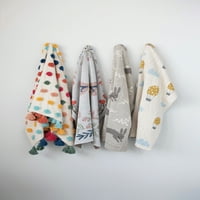 Креативен Кооператив 40 л 32 в памучно плетено бебешко одеяло със зайче