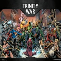 Комикси - Плакатът на стената на Trinity War, 22.375 34