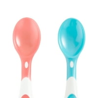 Munchkin Soft-Tip Infant Spoon, BPA Free, Multi-Color, Count