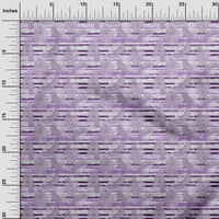 една памучна Камбричка лилава тъкан тропическа листна тъкан за шиене на печатни занаятчийски тъкани от двора широк