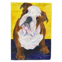 Съкровища на Caroline SS8415-Flag-Parent English Bulldog Flag, Multicolor