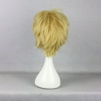 Уникални изгодни перуки за човешка коса за жени с перука шапка права коса 12 Перуки със златен тон